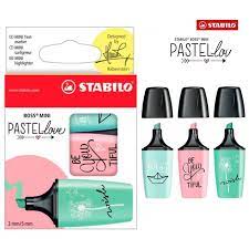 SURLIGNEUR POCHETTE DE 3 PCS STABILO