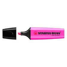 SURLIGNEUR STABILO BOSS ROSE STABILO