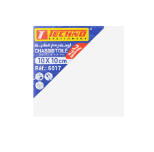 TOILE SUR CHASSIS 280G 10*10CM REF 6017