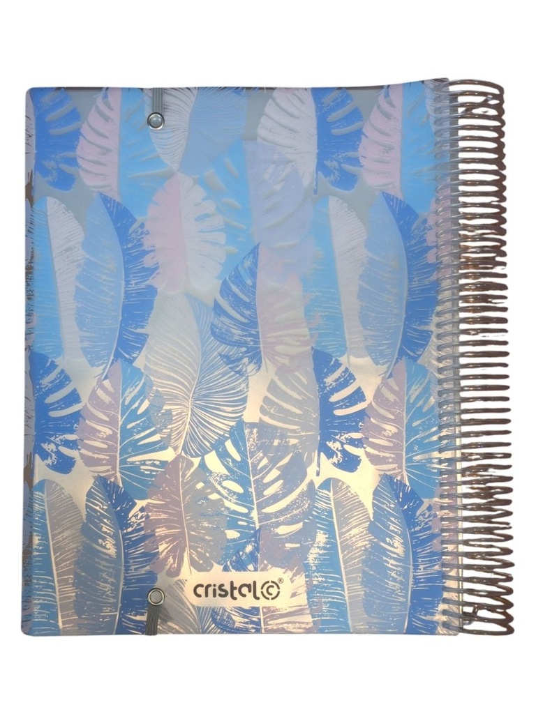 PORTE VUE SPIRAL FANTAISIE 120P 240V CR-712 CRISTAL