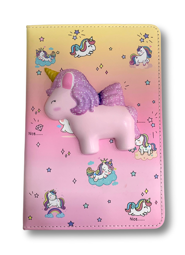 CARNET FANTAISIE LUX UNICORNE
