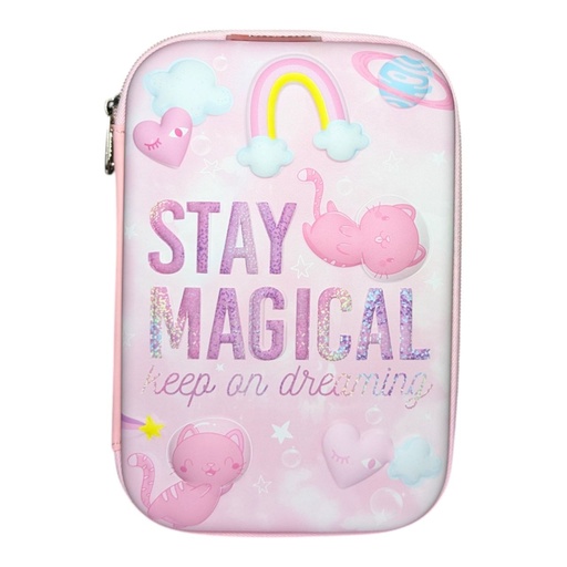 TROUSSE PENCIL CASE EVA FILLE REF 8185 TECHNO 