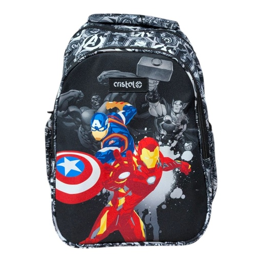 SAC A DOS 2 COMPARTIMENTS 18" CR-3418 CRISTAL