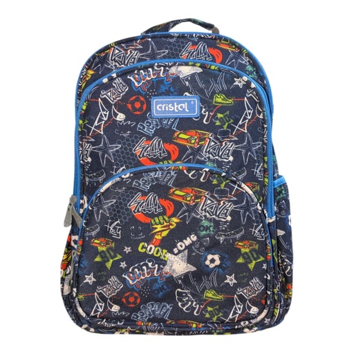 SAC A DOS 3 COMPARTIMENTS CR-3415 CRISTAL