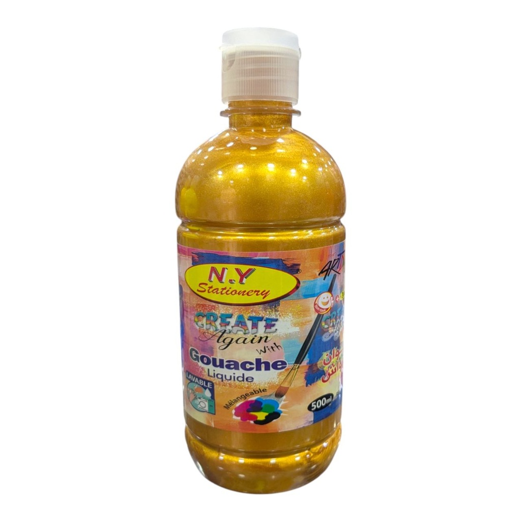 GOUACHE 500ML TT LES CLR NY