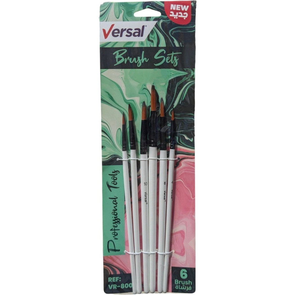 JEUX DES PINCEAUX 6PCS VR-8005 VERSAL