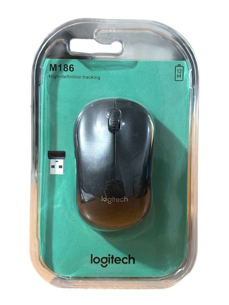 SOURIS USB SANS FIL REF M186 LOGITECH 