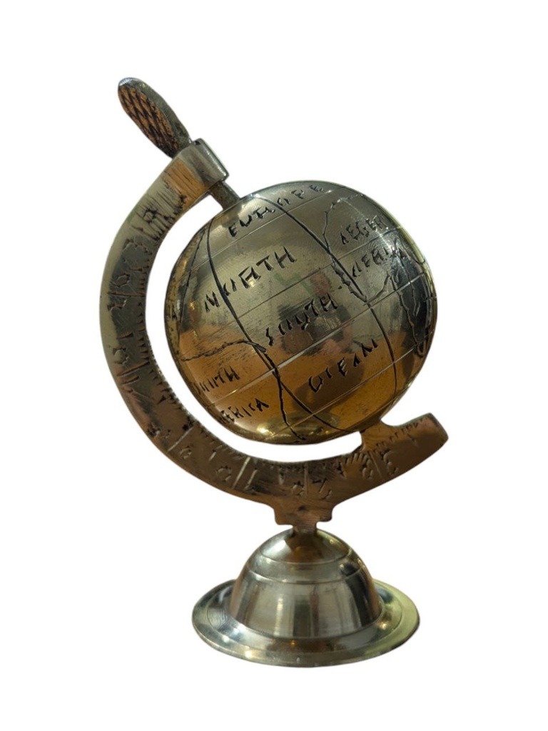 GLOBE EN METAL DOREE AN54D/235