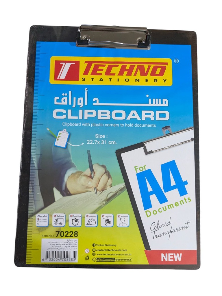 SUPPORT ECRITURE A4 REF 70228 TECHNO 