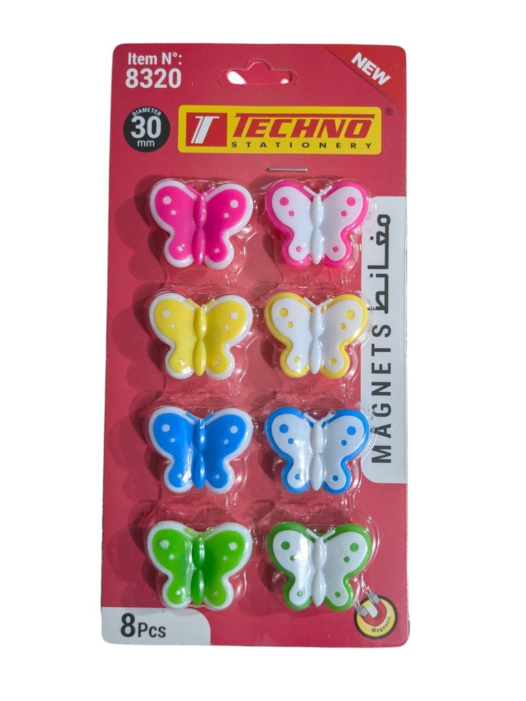 AIMANTS TABLEAU BLANC 30MM TECHNO REF 8320