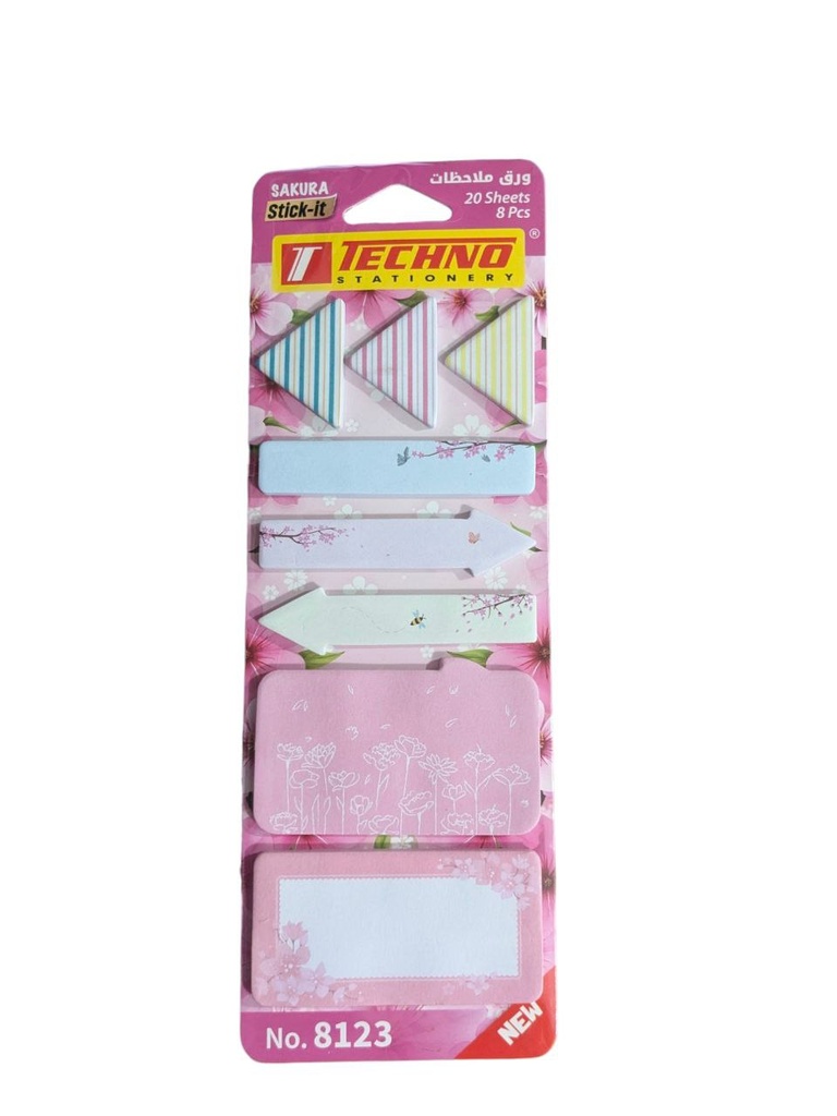 POST IT SAKURA TECHNO REF 8123