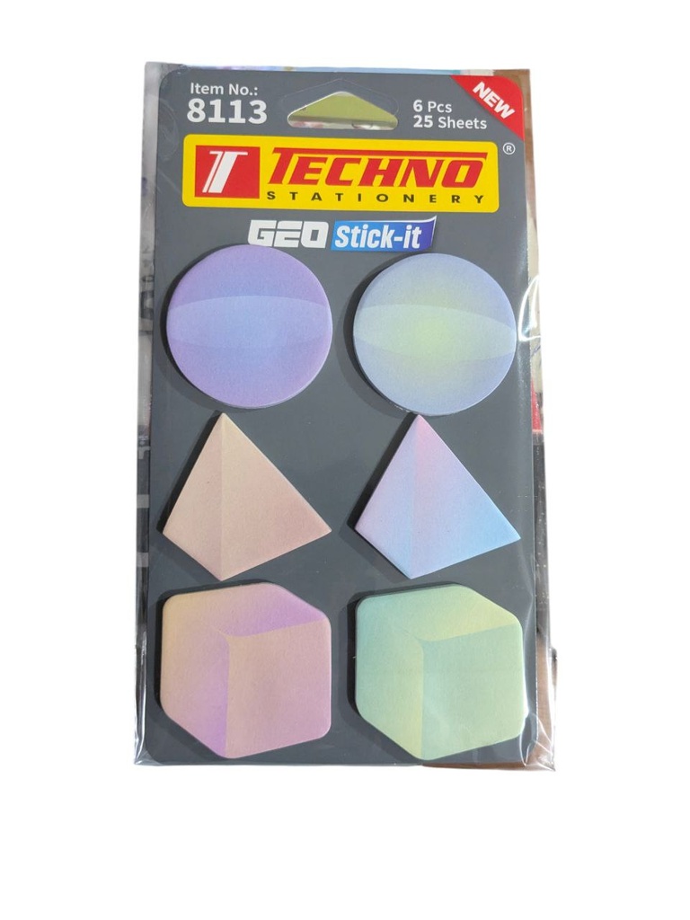 POST IT GEO TECHNO REF 8113