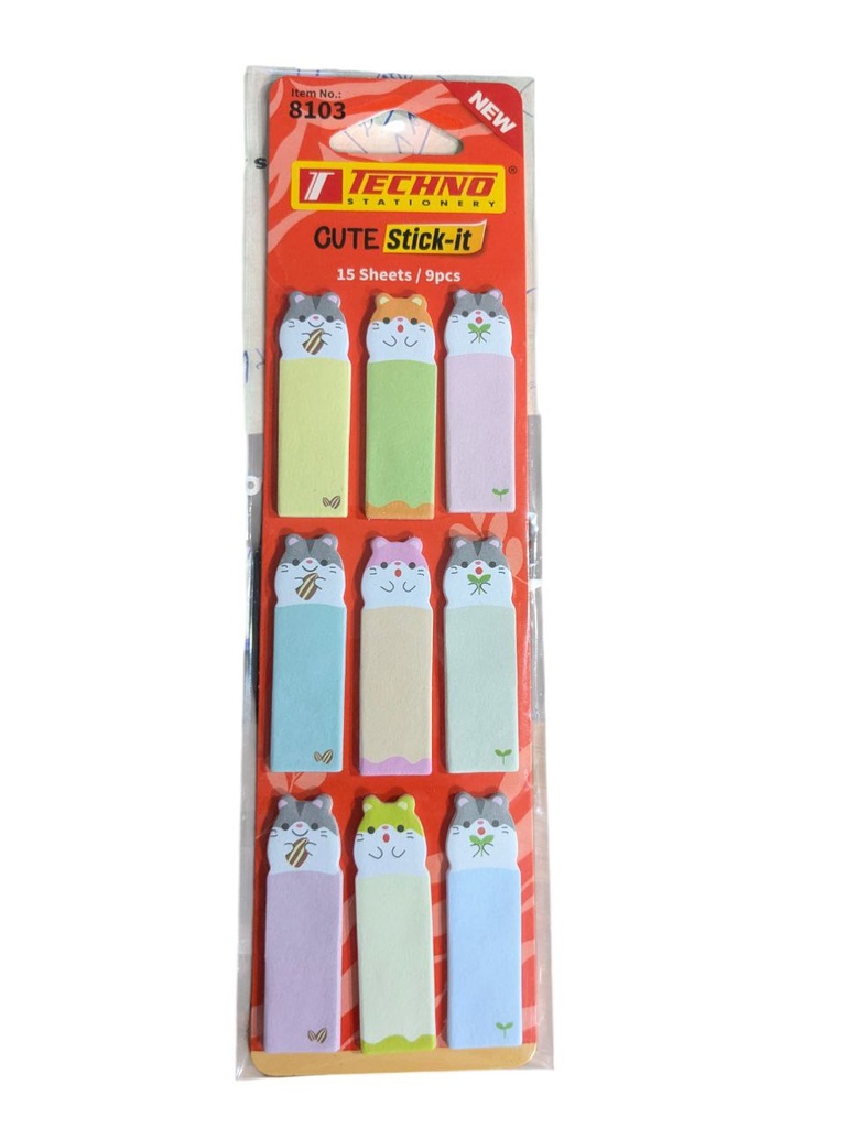 POST IT CUTE TECHNO REF 8103