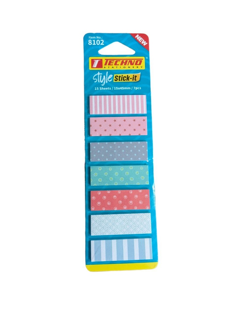 POST IT LOVELY TECHNO REF 8102