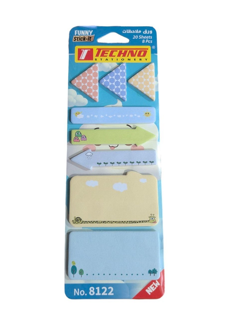 POST IT FUNNY TECHNO REF 8122