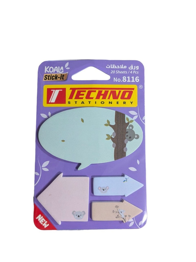 POST IT KOALA TECHNO REF 8116