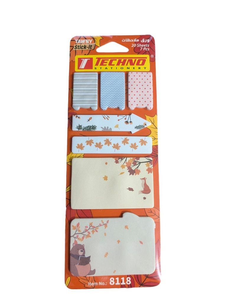 POST IT  TAWNY TECHNO REF 8118