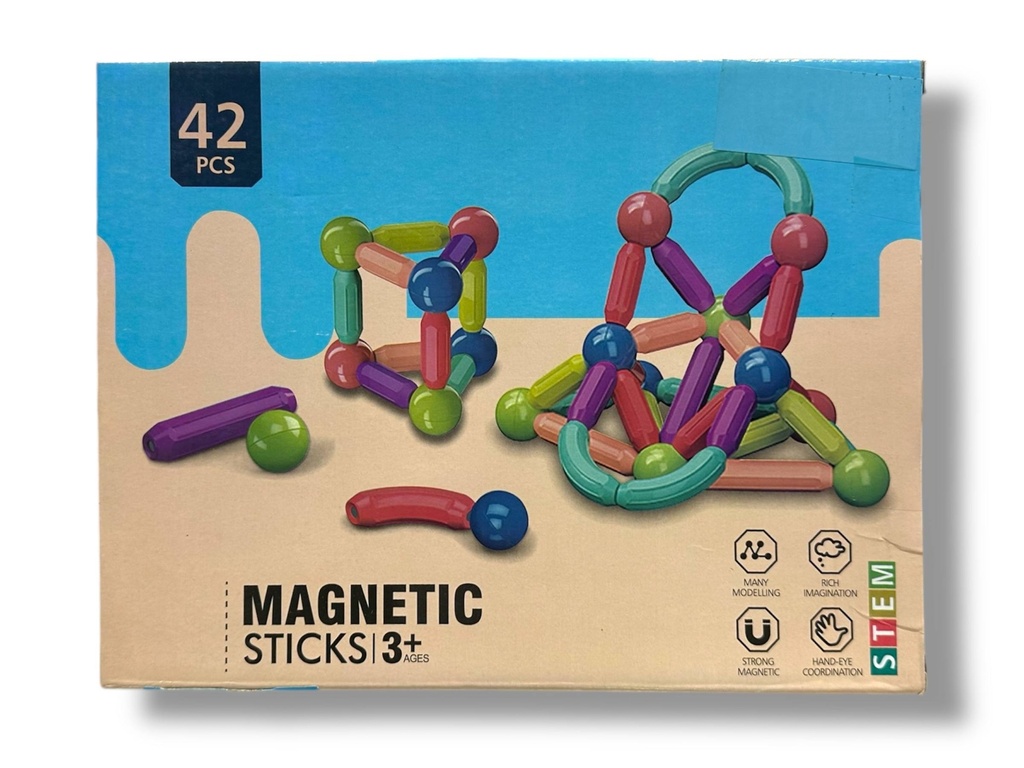 MAGNETIC STICKS 42 PCS 