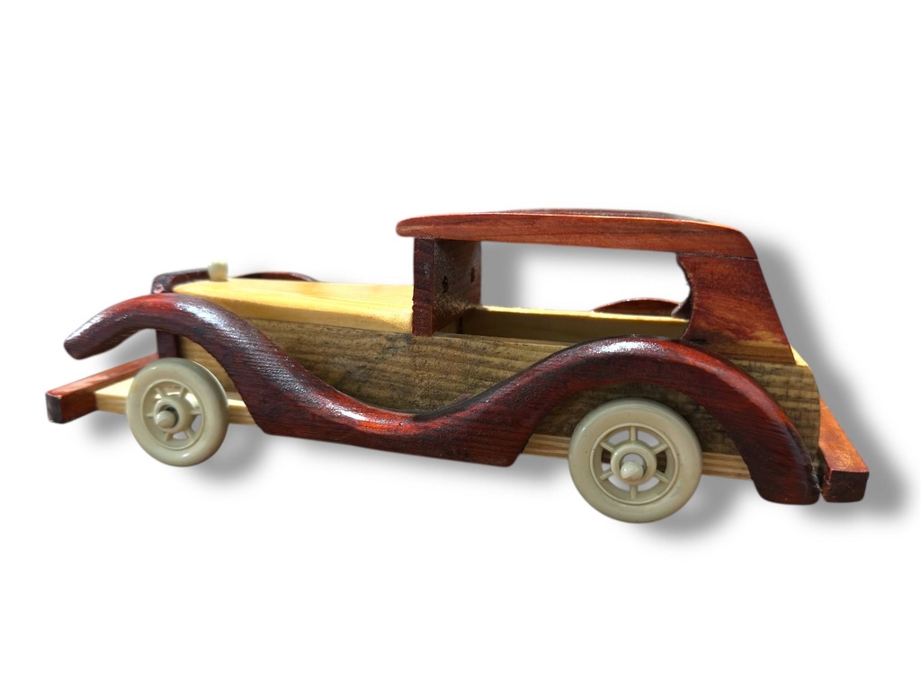 VOITURE COLLECTION VINTAGE EN BOIS GM