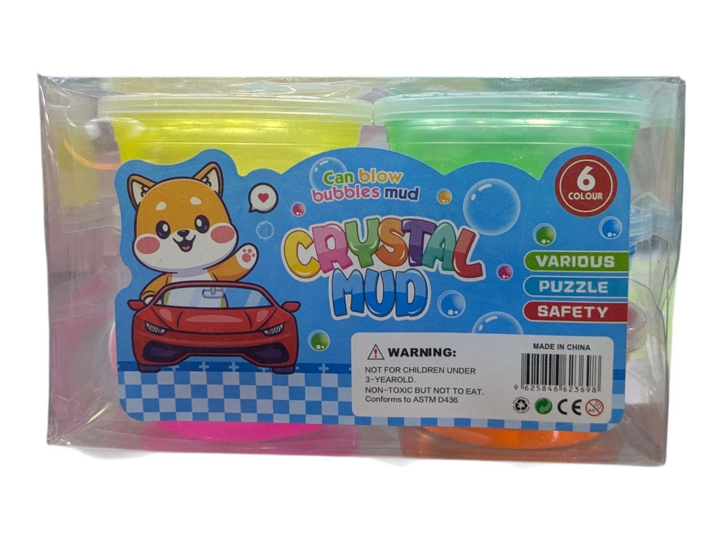 PATE A MODLER SLIME 6PCS 