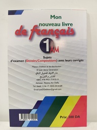 [MS001579] MON NOUVEAU LIVRE DE FRANCAIS 1AM 