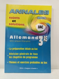 [MS001421] ALLEMAND 3AS SUJETS ET SOLUTIONS