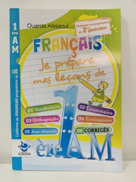 [MS001011] JE PREPARE MES LECONS FRANCAIS 1AM