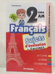 [MS000854] FRANCAIS SUJETS D EVALUATION