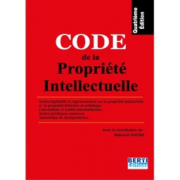 [MS000534] CODE DE LA PROPRIETE INTELLECTUELLE 