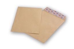 [MS000380] ENVELOPPE F23 KRAFT/BLANC PAR UNITE