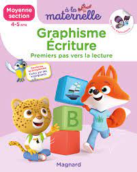 [MS000118] A LA MATERNELLE GRAPHISME ECRITURE MOYENNE SECTION 4-5ANS MAGNARD  